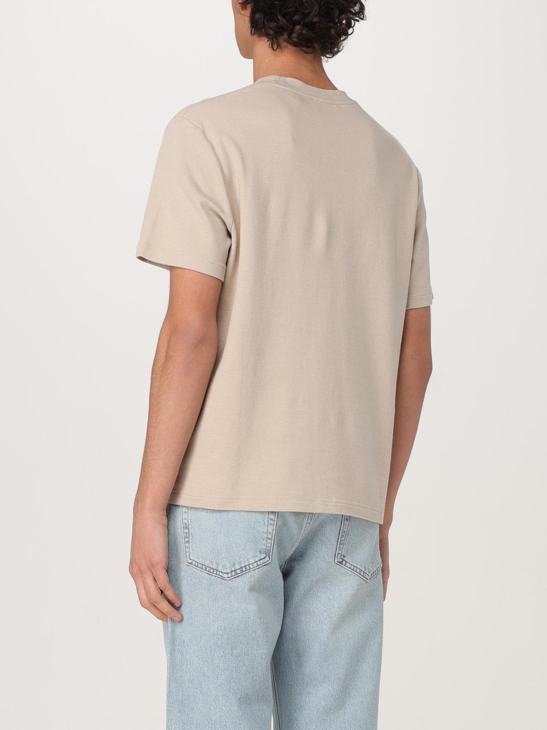 FRAME T-SHIRT: T-shirt in cotone basic Frame, Beige - Img 3