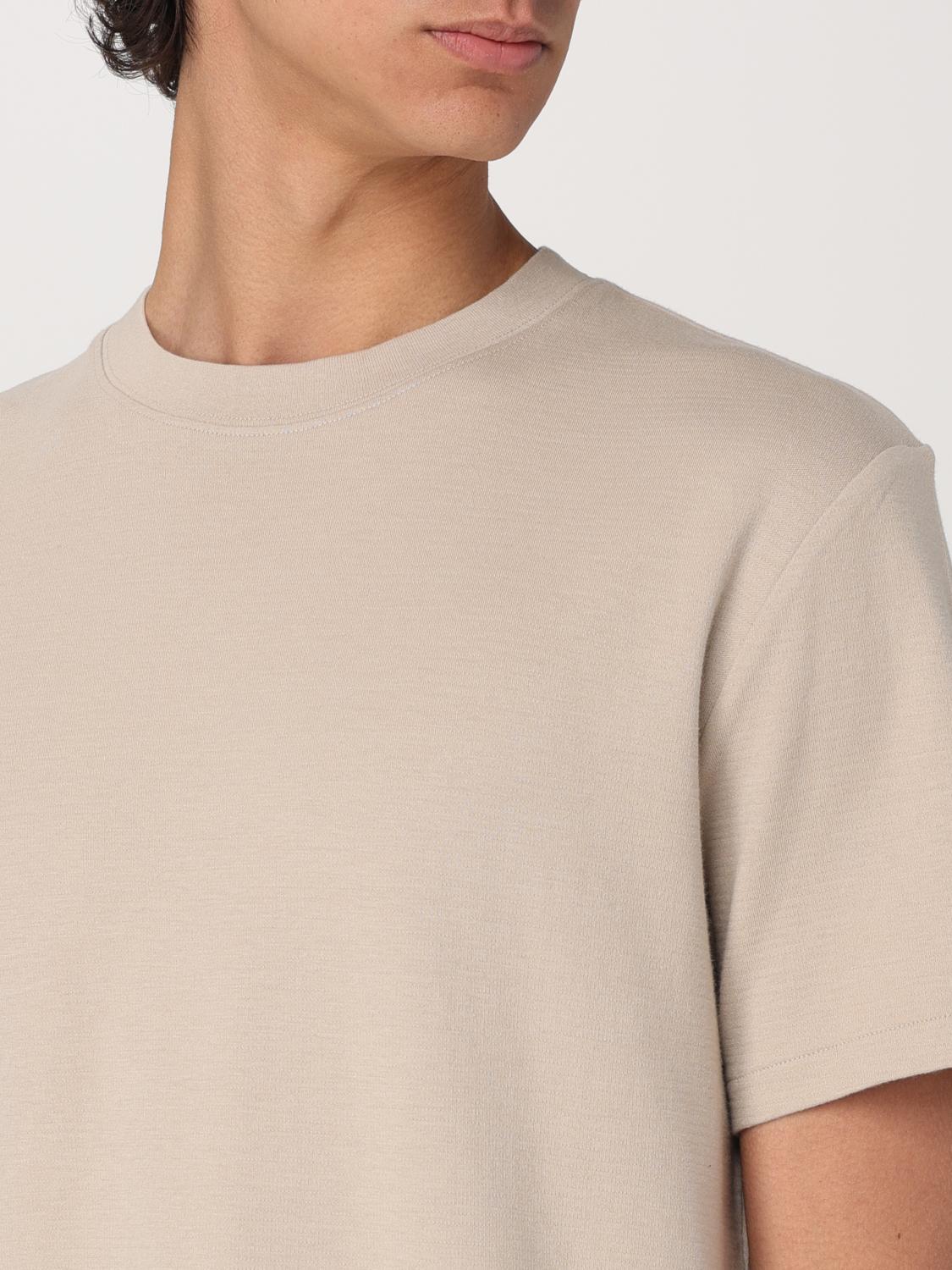 FRAME T-SHIRT: T-shirt in cotone basic Frame, Beige - Img 4