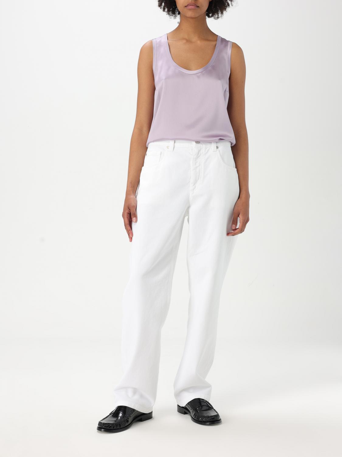 BRUNELLO CUCINELLI TOP: Top mujer Brunello Cucinelli, Violeta - Img 2