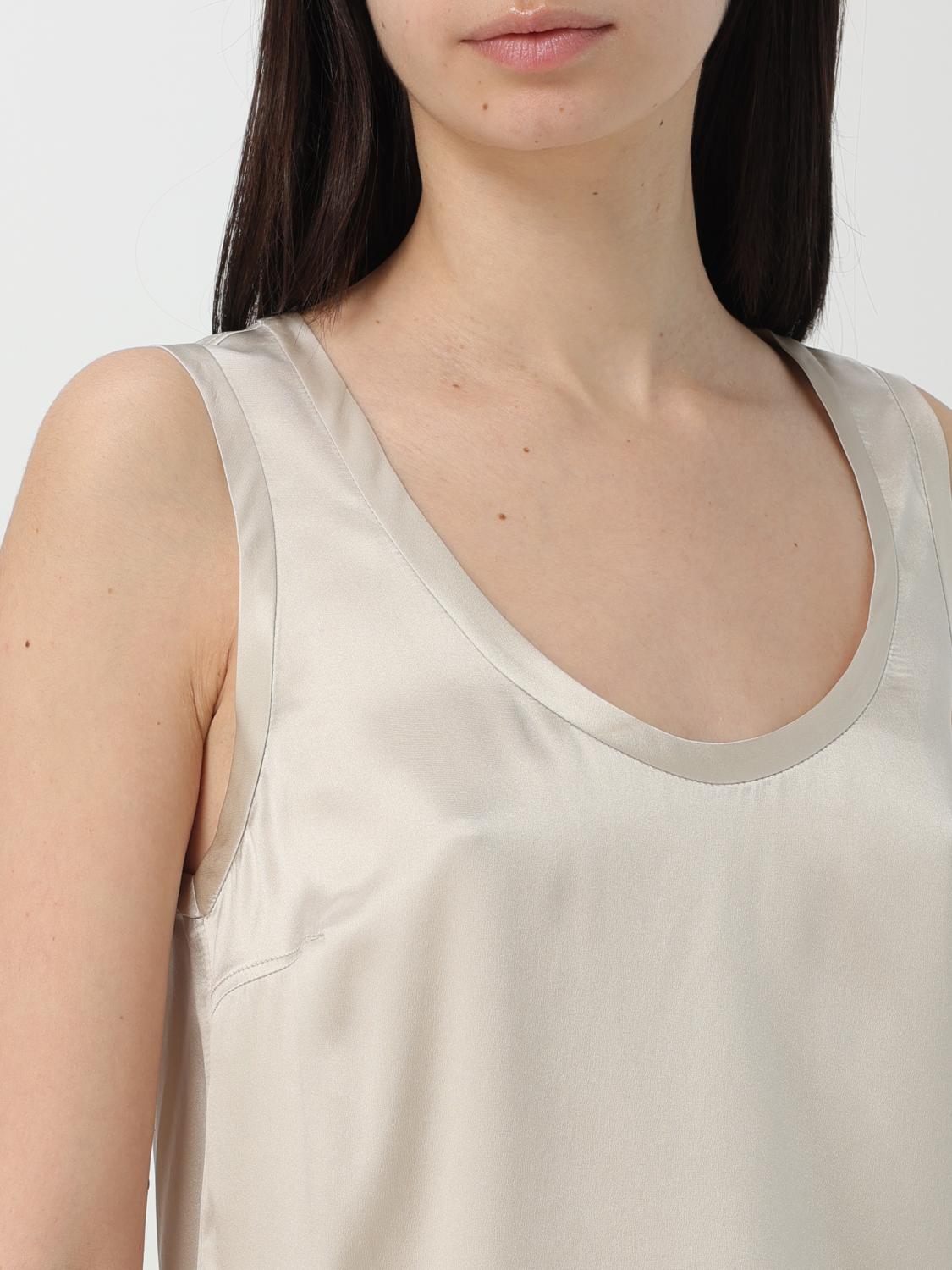 BRUNELLO CUCINELLI TOP: Top mujer Brunello Cucinelli, Beige - Img 5