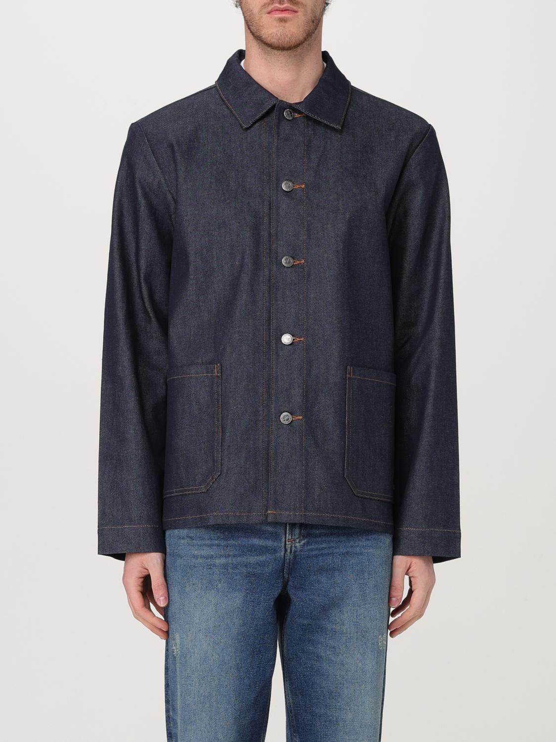 A.P.C. JACKET: Jacket men A.P.C., Indigo - Img 1