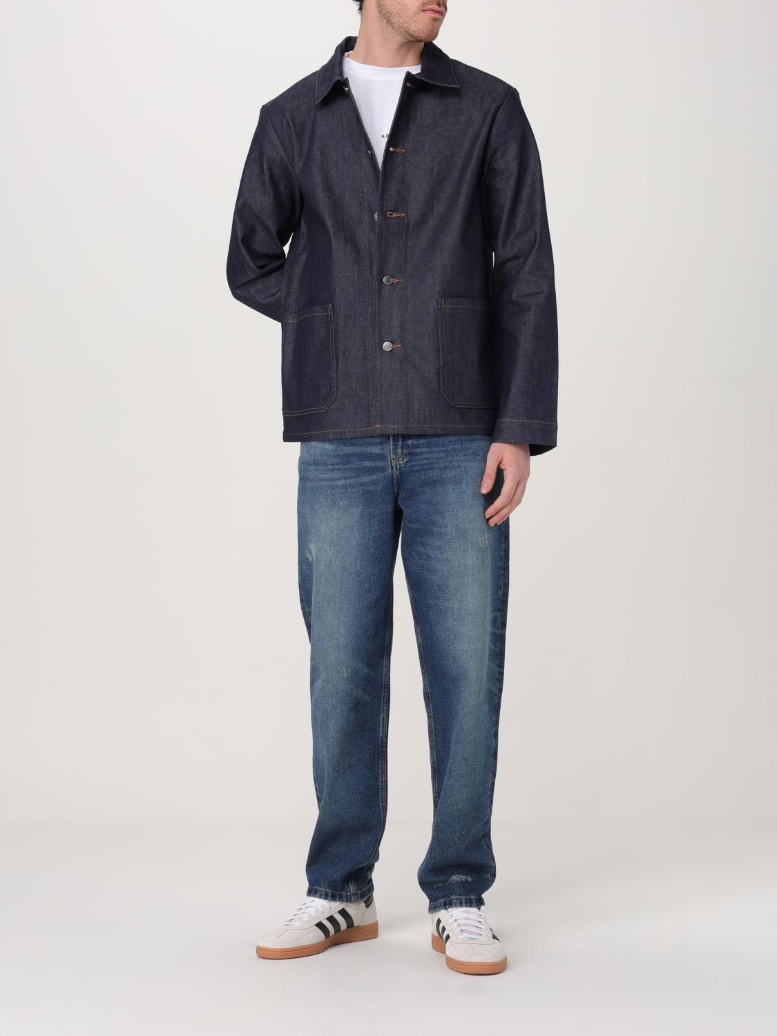 A.P.C. JACKET: Jacket men A.P.C., Indigo - Img 2