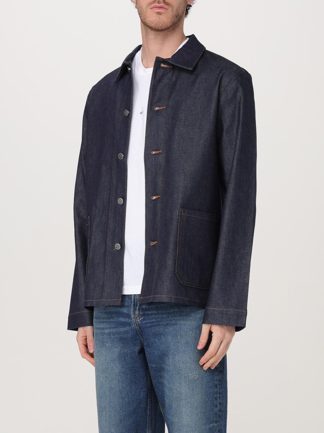 A.P.C. JACKET: Jacket men A.P.C., Indigo - Img 4