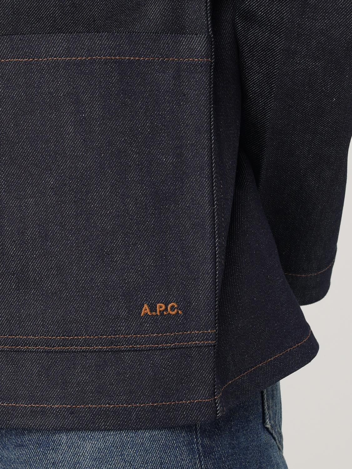 A.P.C. JACKET: Jacket men A.P.C., Indigo - Img 5