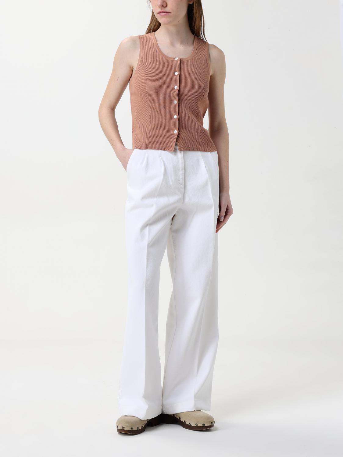 A.P.C. TOP: Pull femme A.P.C., Rose - Img 2