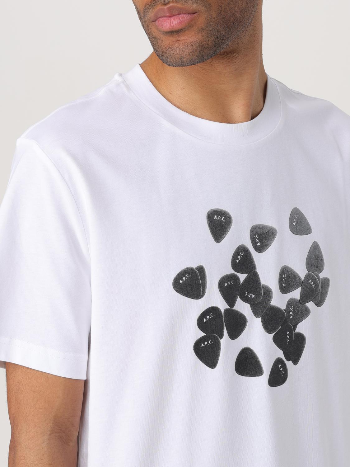 A.P.C. CAMISETA: Camiseta hombre A.P.C., Blanco - Img 3