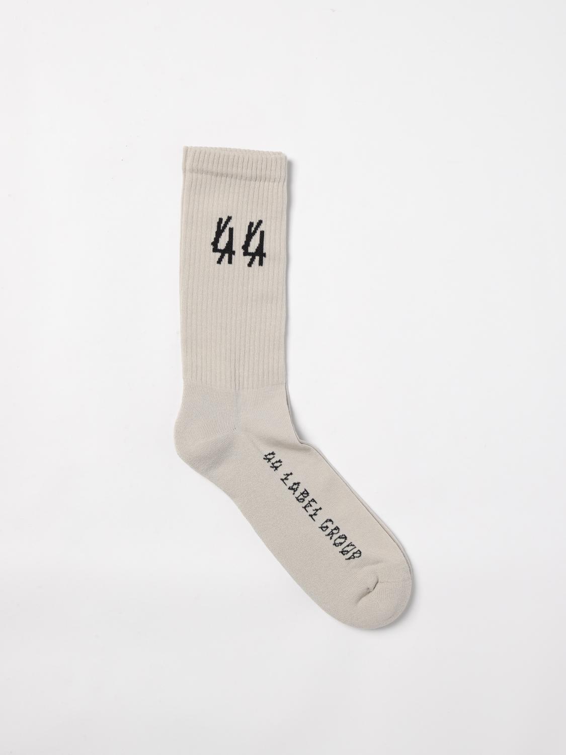44 LABEL GROUP SOCKS: Socks men 44 Label Group, White - Img 1