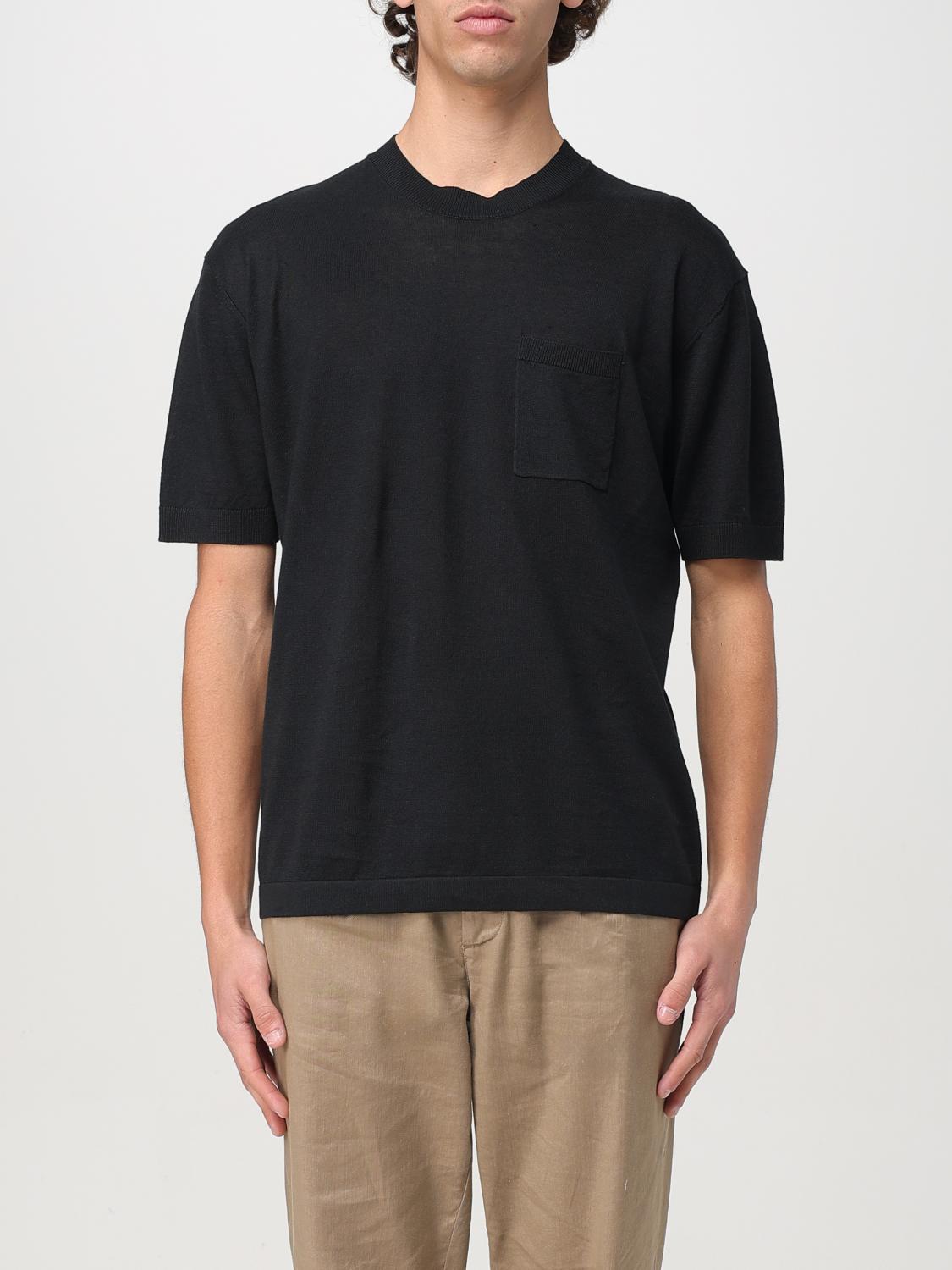 PAOLO PECORA T-SHIRT: Sweater men Paolo Pecora, Black - Img 1