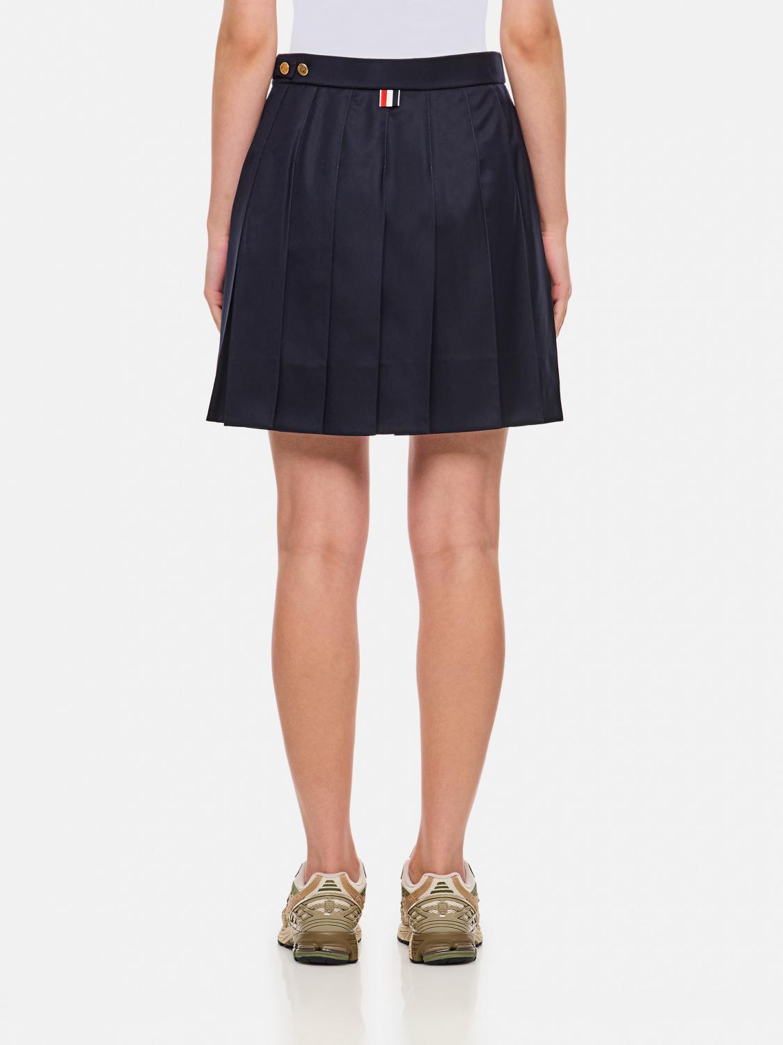 THOM BROWNE FALDA: Falda mujer Thom Browne, Azul Oscuro - Img 3