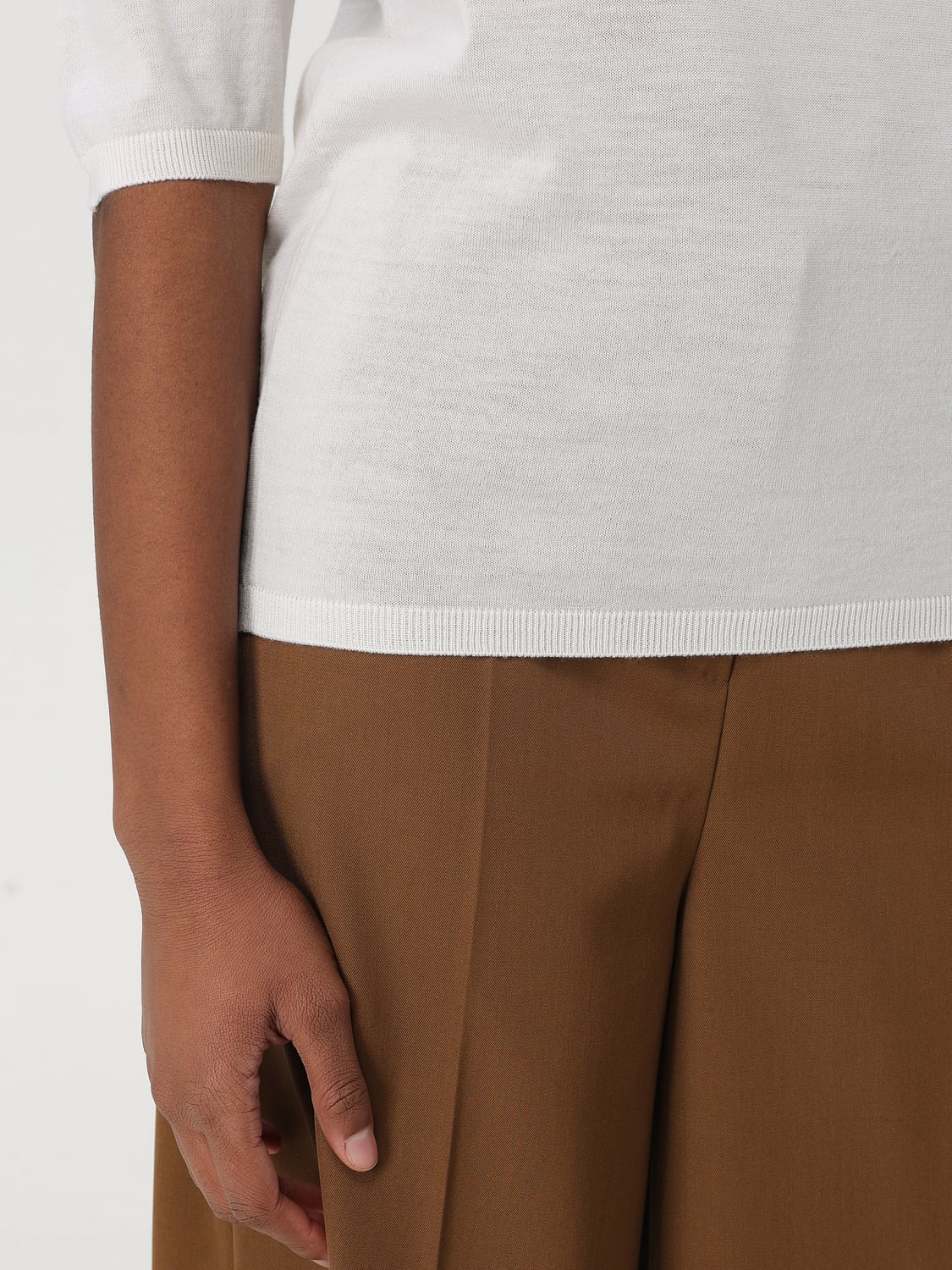 MAX MARA PULL: Pull femme Max Mara, Blanc - Img 4