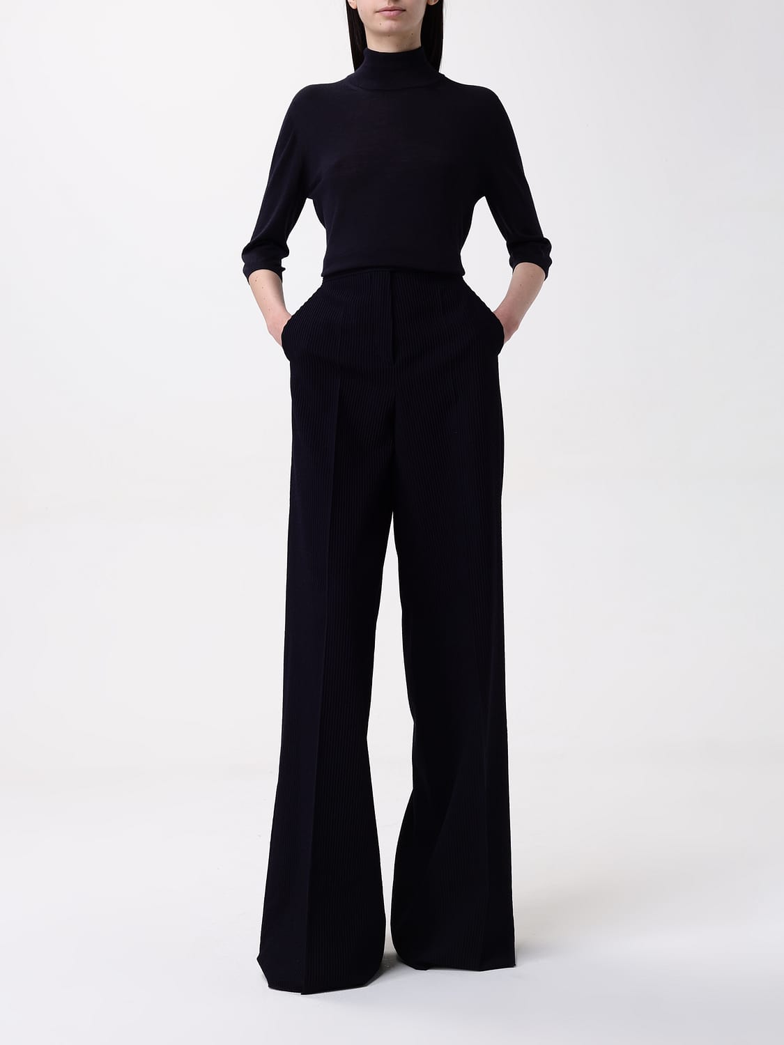 MAX MARA PULLOVER: Pullover damen Max Mara, Blau - Img 2