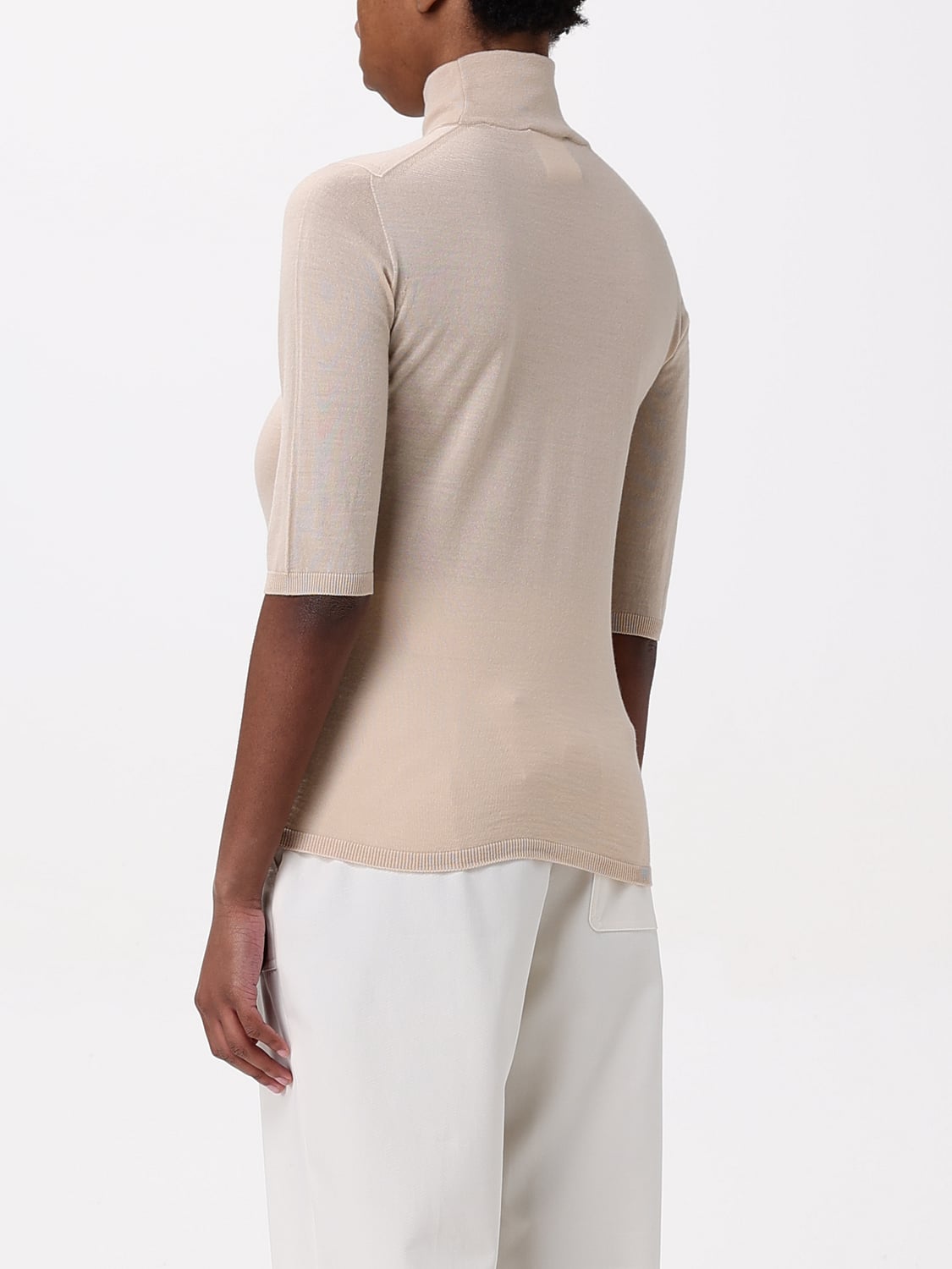 MAX MARA PULLOVER: Pullover damen Max Mara, Beige - Img 2