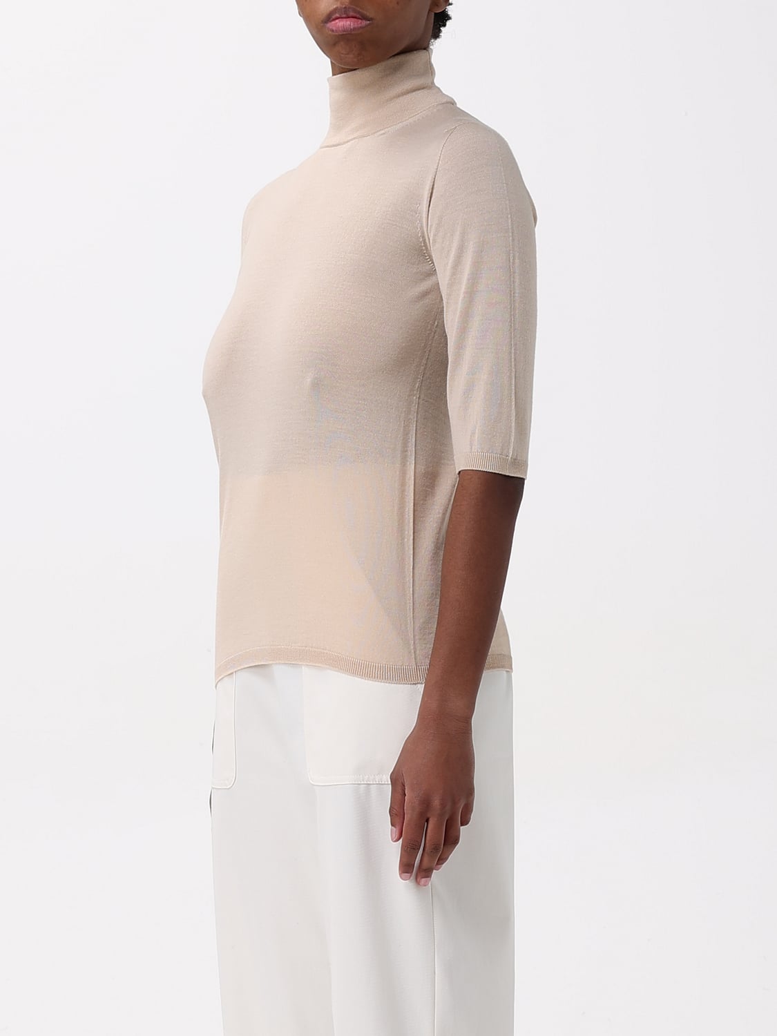 MAX MARA PULLOVER: Pullover damen Max Mara, Beige - Img 3