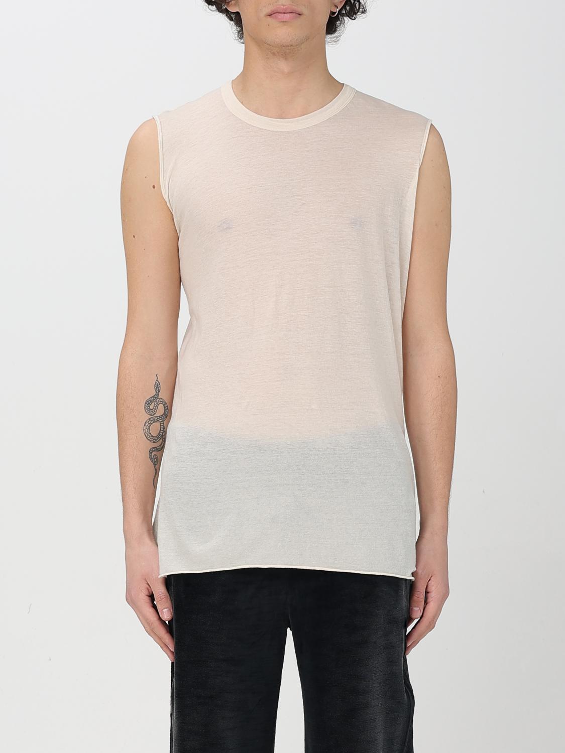 RICK OWENS ФУТБОЛКА: Свитер Мужское Rick Owens, Бежевый - Img 1