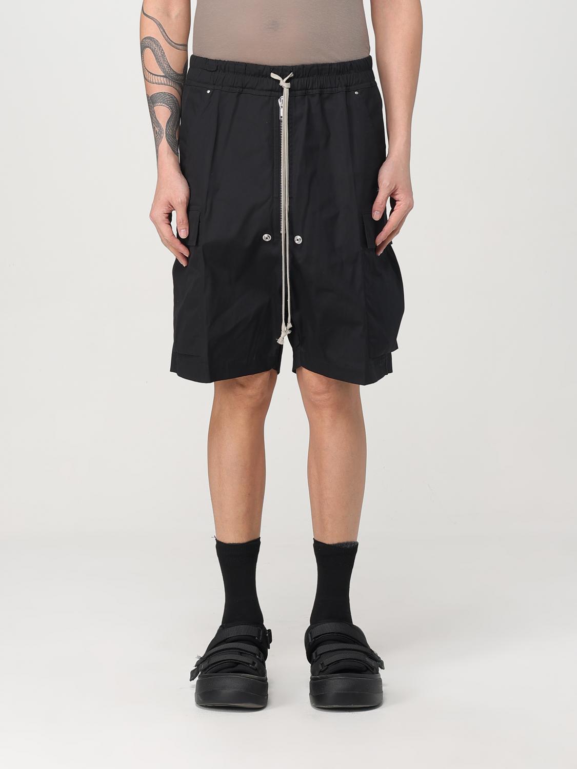 RICK OWENS SHORTS: Short men Rick Owens, Black - Img 1