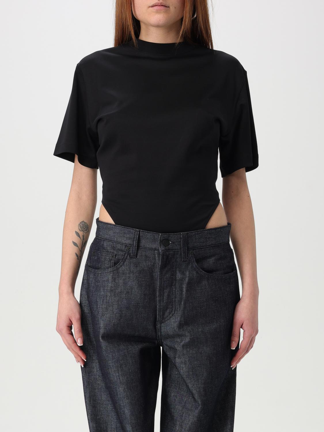 MUGLER TOP: Body mujer Mugler, Negro - Img 1