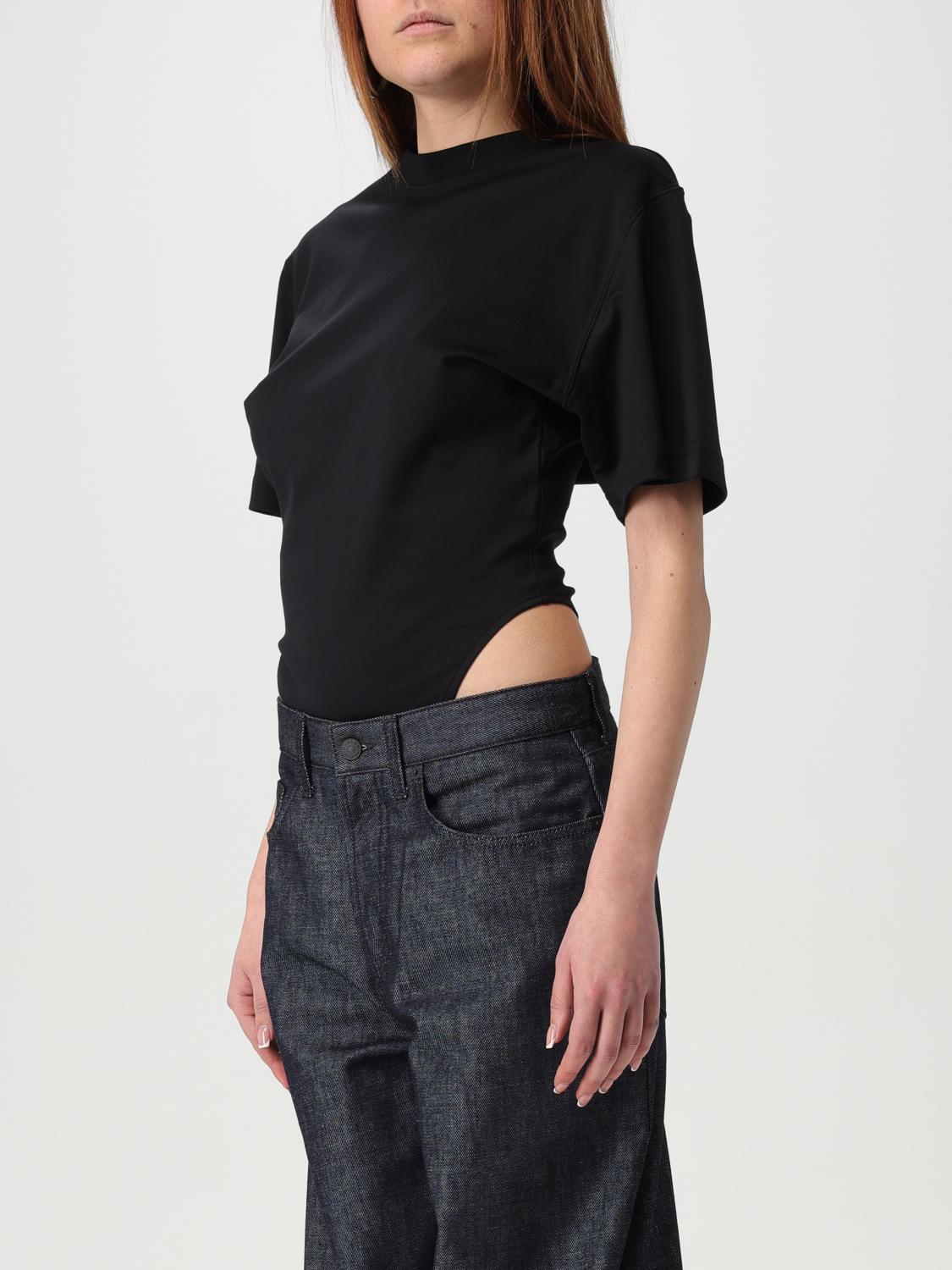 MUGLER TOP: Body mujer Mugler, Negro - Img 4