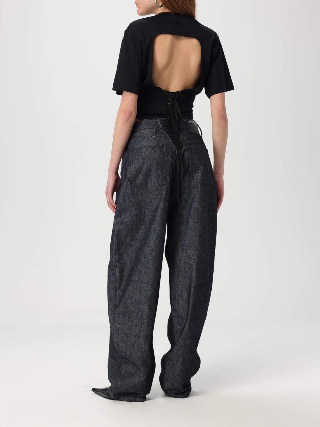 MUGLER TOP: Body mujer Mugler, Negro - Img 6