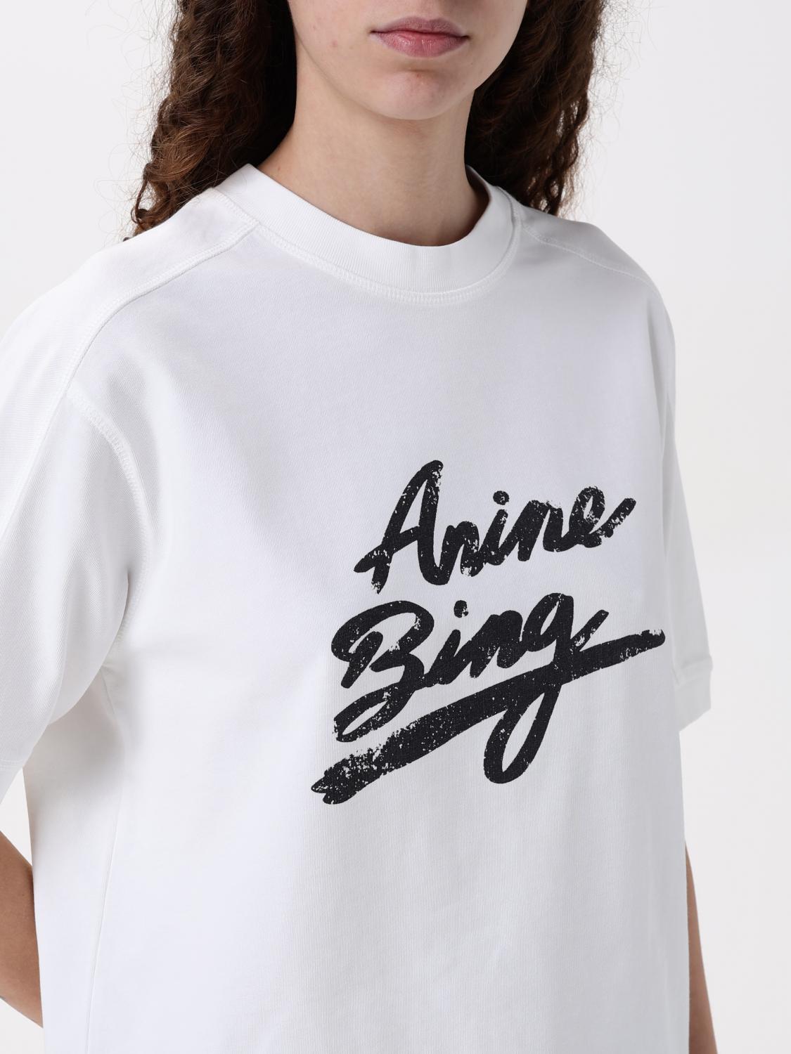 Anine Bing T-shirt woman - White | A0810524 | GIGLIO.COM