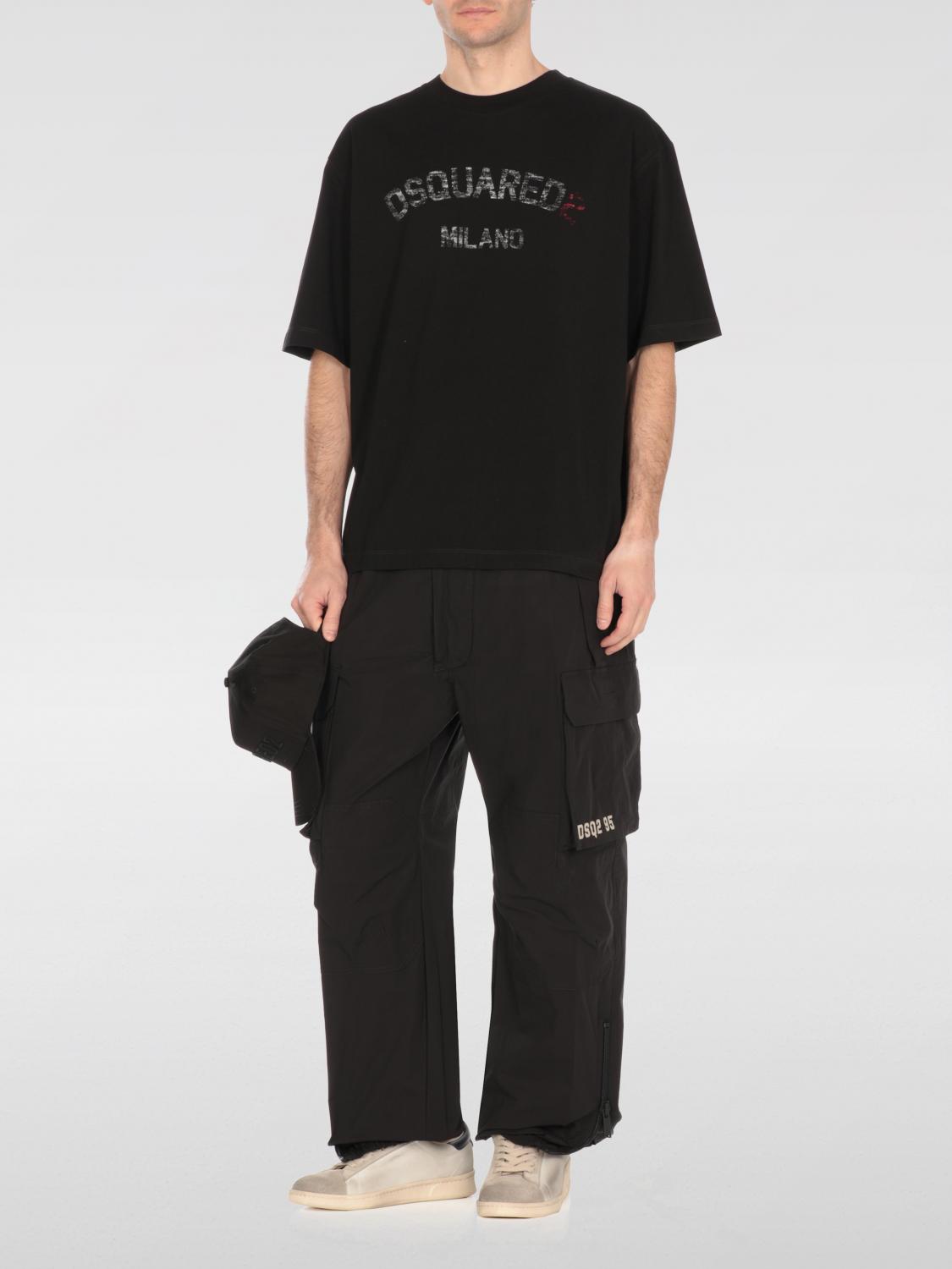 DSQUARED2 PANTS: Pants men Dsquared2, Black - Img 2