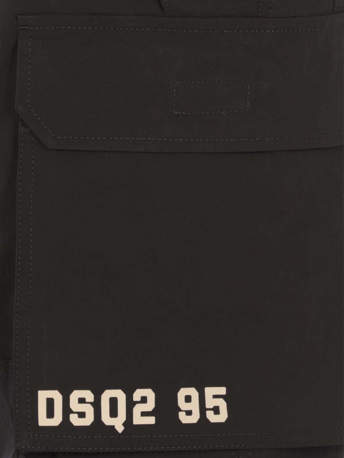 DSQUARED2 PANTS: Pants men Dsquared2, Black - Img 4