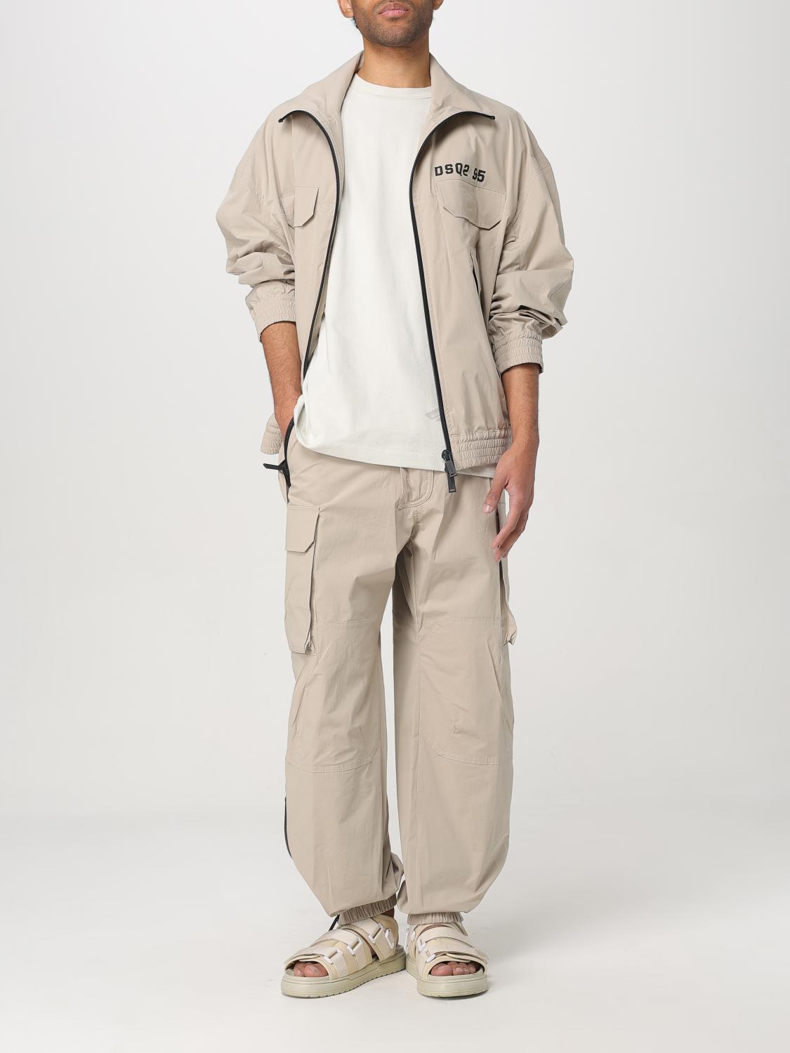 DSQUARED2 PANTS: Pants men Dsquared2, Beige - Img 2