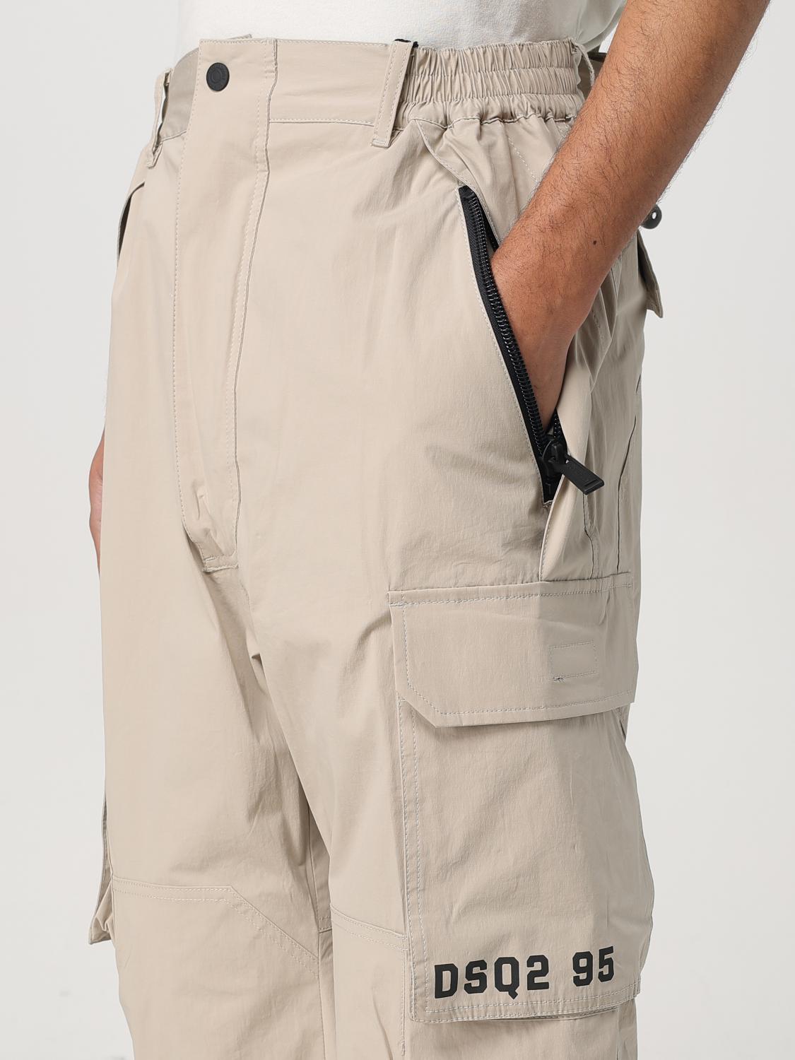 DSQUARED2 PANTS: Pants men Dsquared2, Beige - Img 4
