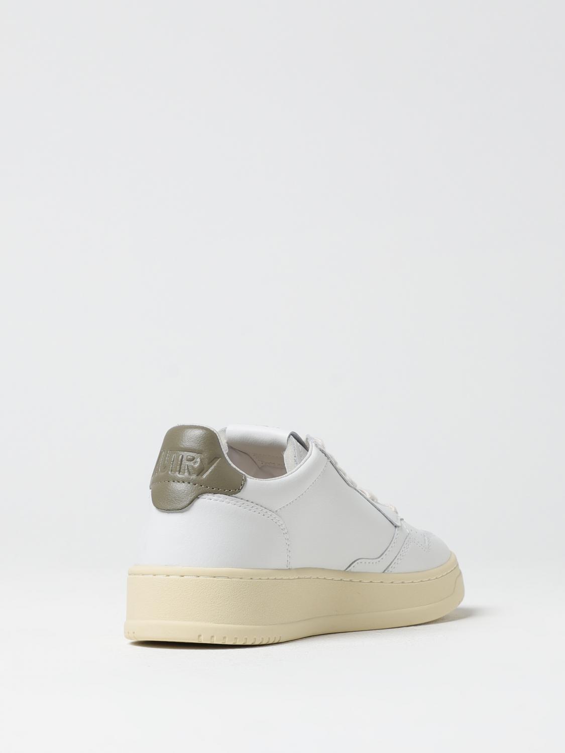 AUTRY SNEAKERS: Sneakers Medalist Autry in pelle, Bianco - Img 3