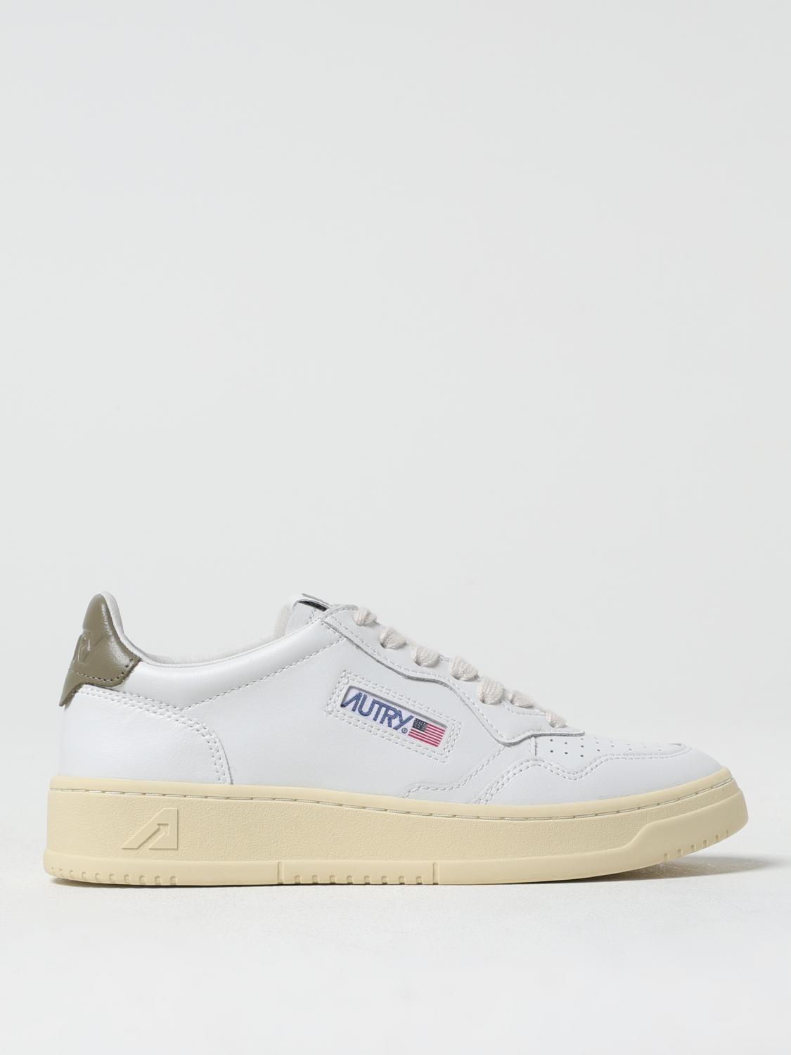 AUTRY SNEAKERS: Sneakers Medalist Autry in pelle, Grigio - Img 1