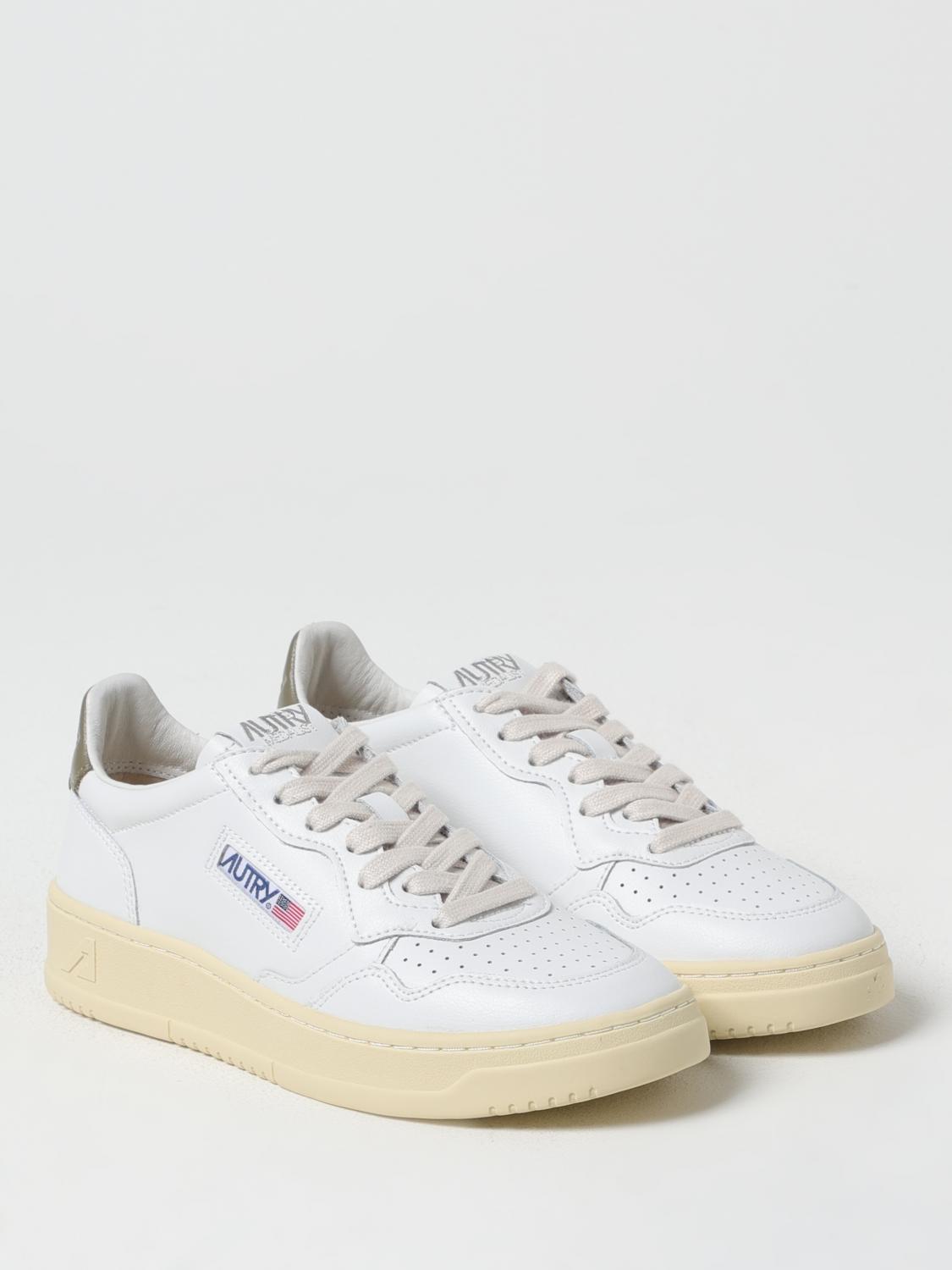 AUTRY SNEAKERS: Sneakers Medalist Autry in pelle, Grigio - Img 2