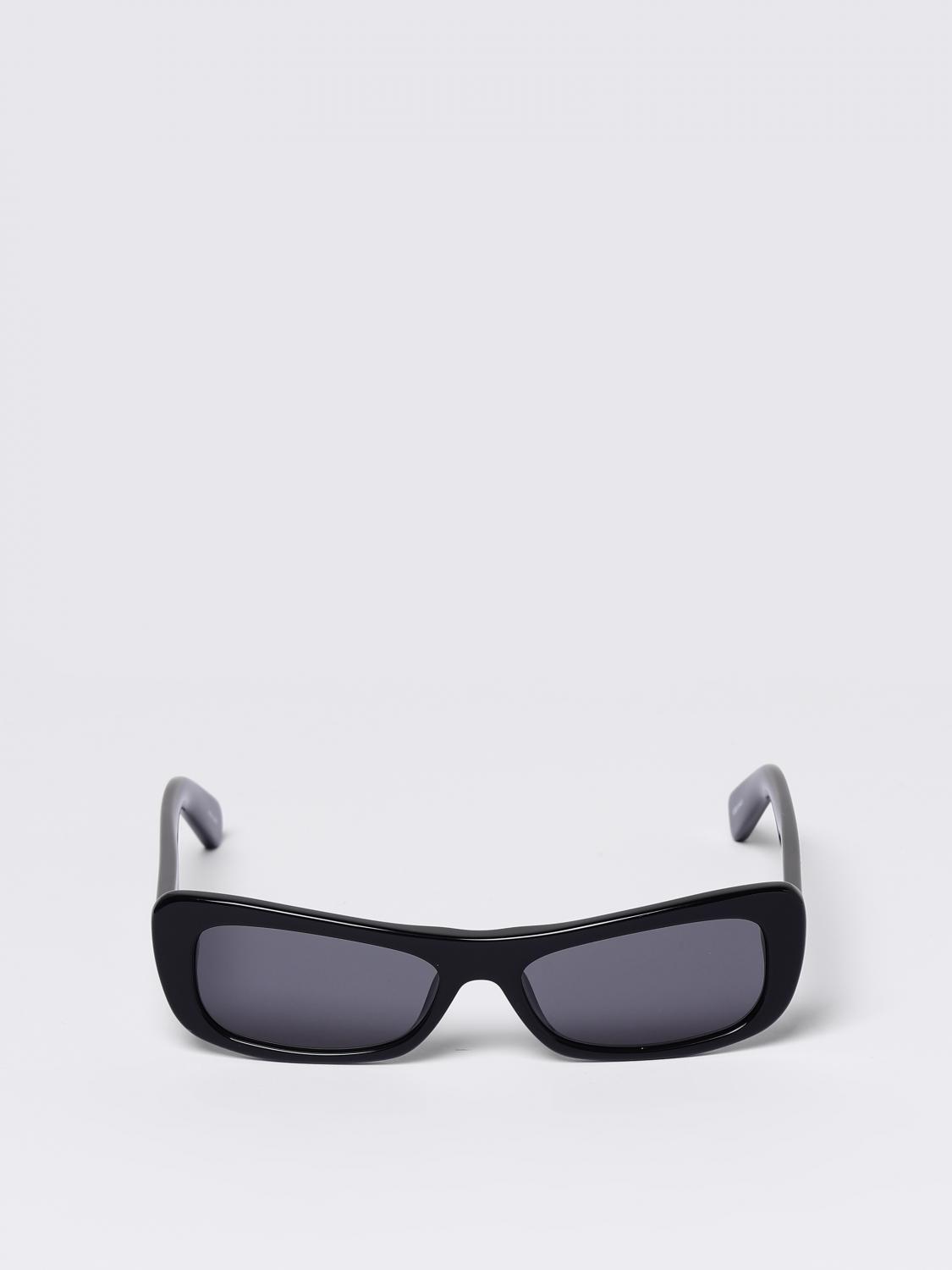JACQUEMUS OCCHIALI DA SOLE: Occhiali da sole Capri Jacquemus in acetato, Nero - Img 3