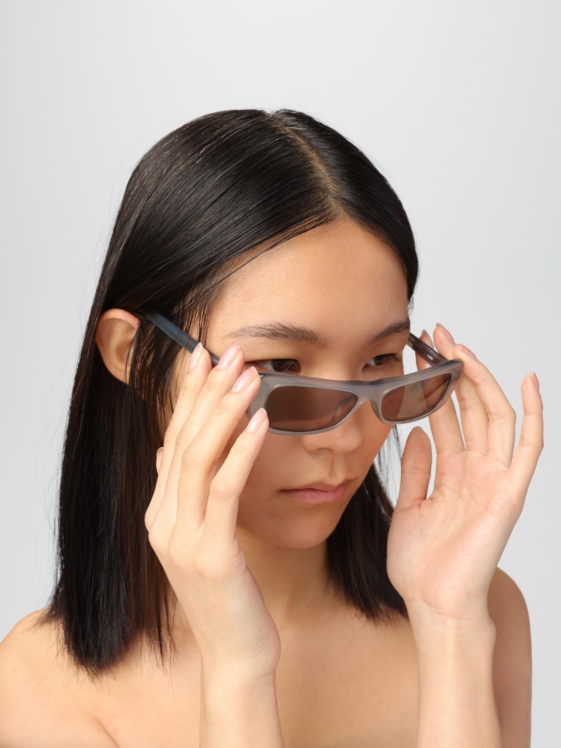 JACQUEMUS SUNGLASSES: Sunglasses woman Jacquemus, Grey - Img 2