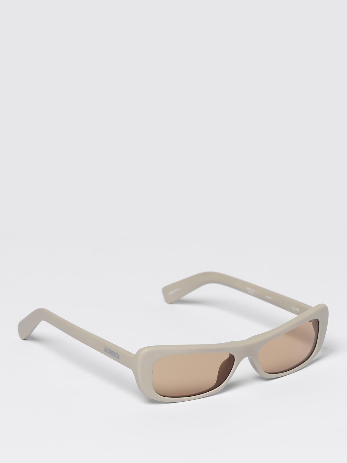 JACQUEMUS GAFAS DE SOL: Gafas de sol mujer Jacquemus, Beige - Img 1
