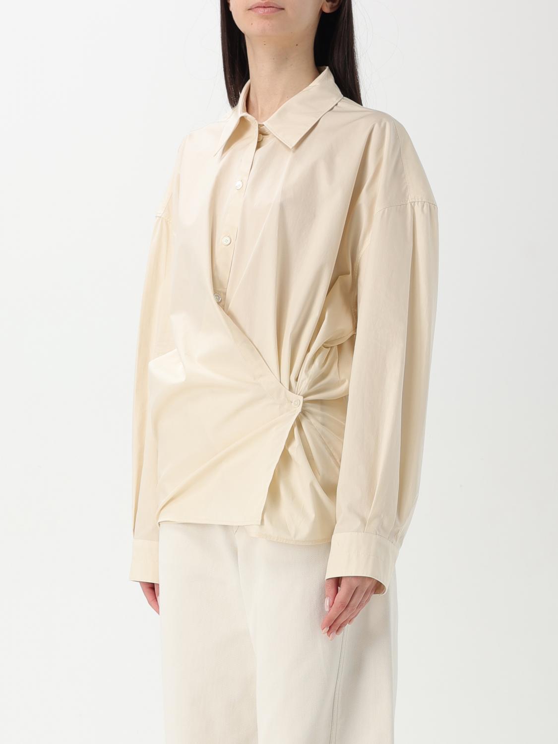 LEMAIRE CAMISA: Camisa mujer Lemaire, Blanco - Img 4