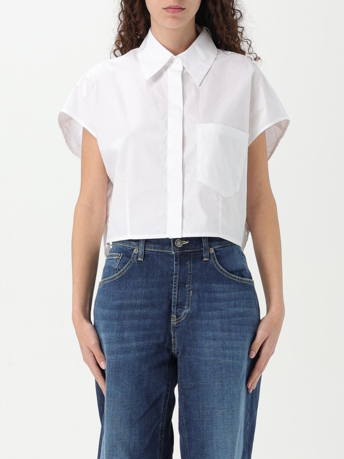 DONDUP CAMISA: Camisa mujer Dondup, Blanco - Img 1