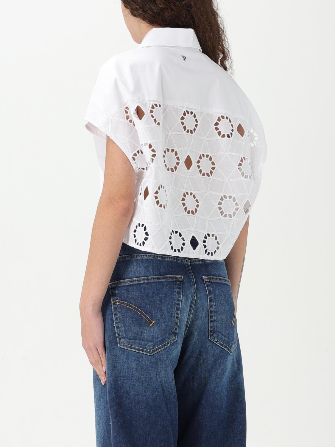 DONDUP CAMISA: Camisa mujer Dondup, Blanco - Img 2