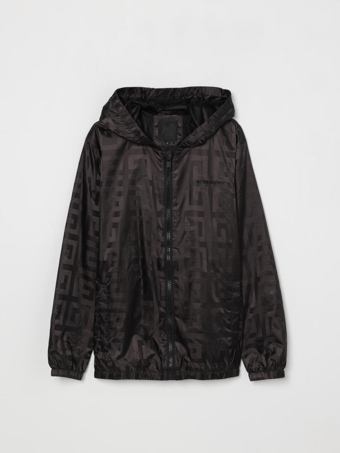 GIVENCHY JACKET: Jacket kids Givenchy, Black - Img 1