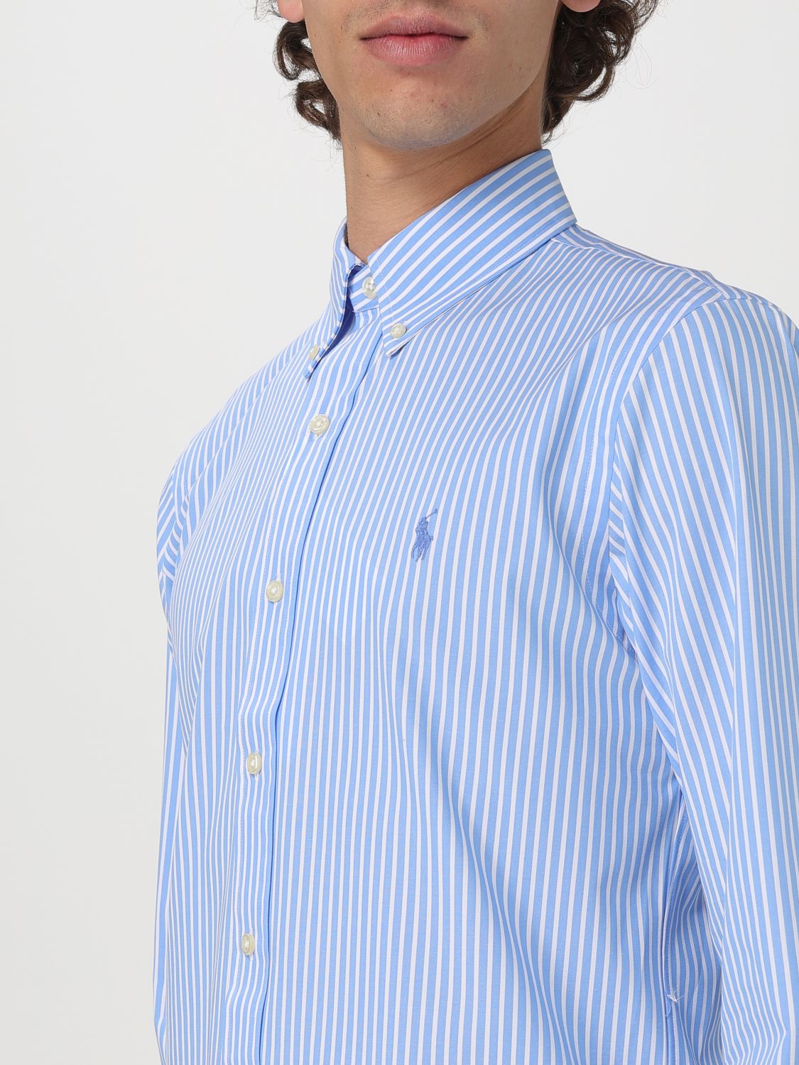 POLO RALPH LAUREN CAMISA: Camisa hombre Polo Ralph Lauren, Azul Oscuro - Img 3