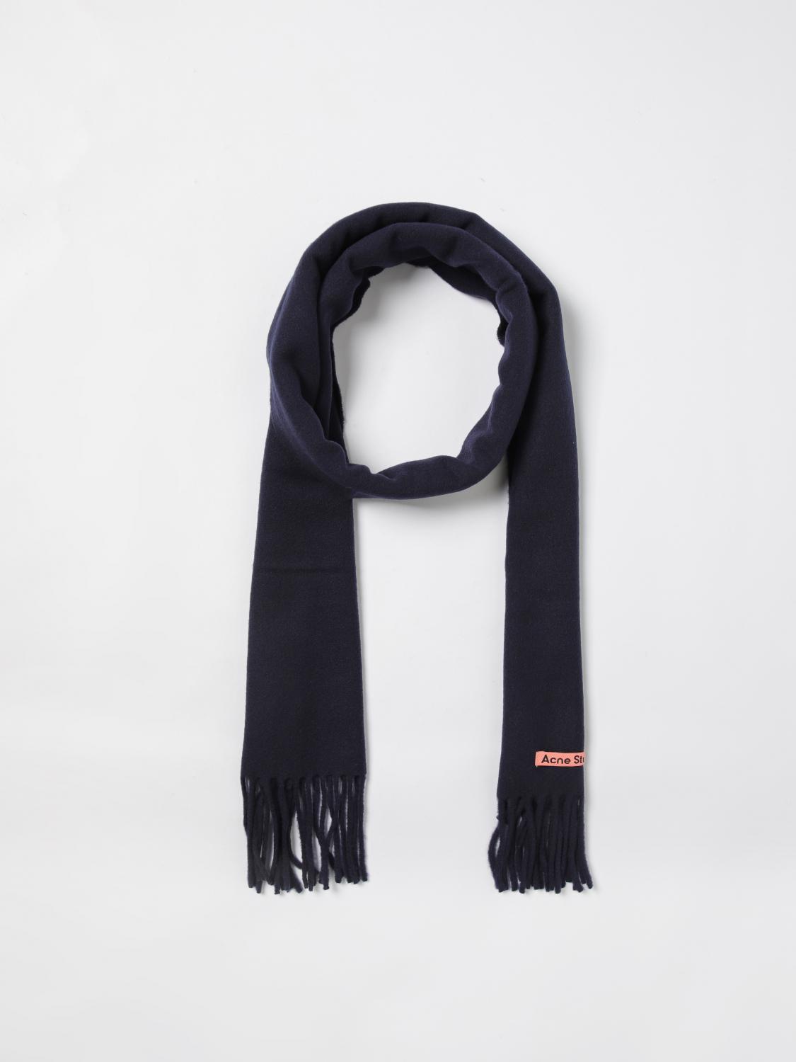 ACNE STUDIOS ÉCHARPE: écharpe homme Acne Studios, Bleu - Img 2