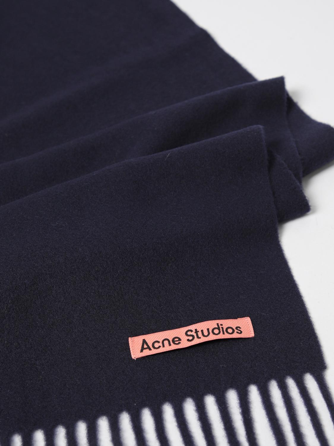 ACNE STUDIOS ÉCHARPE: écharpe homme Acne Studios, Bleu - Img 3