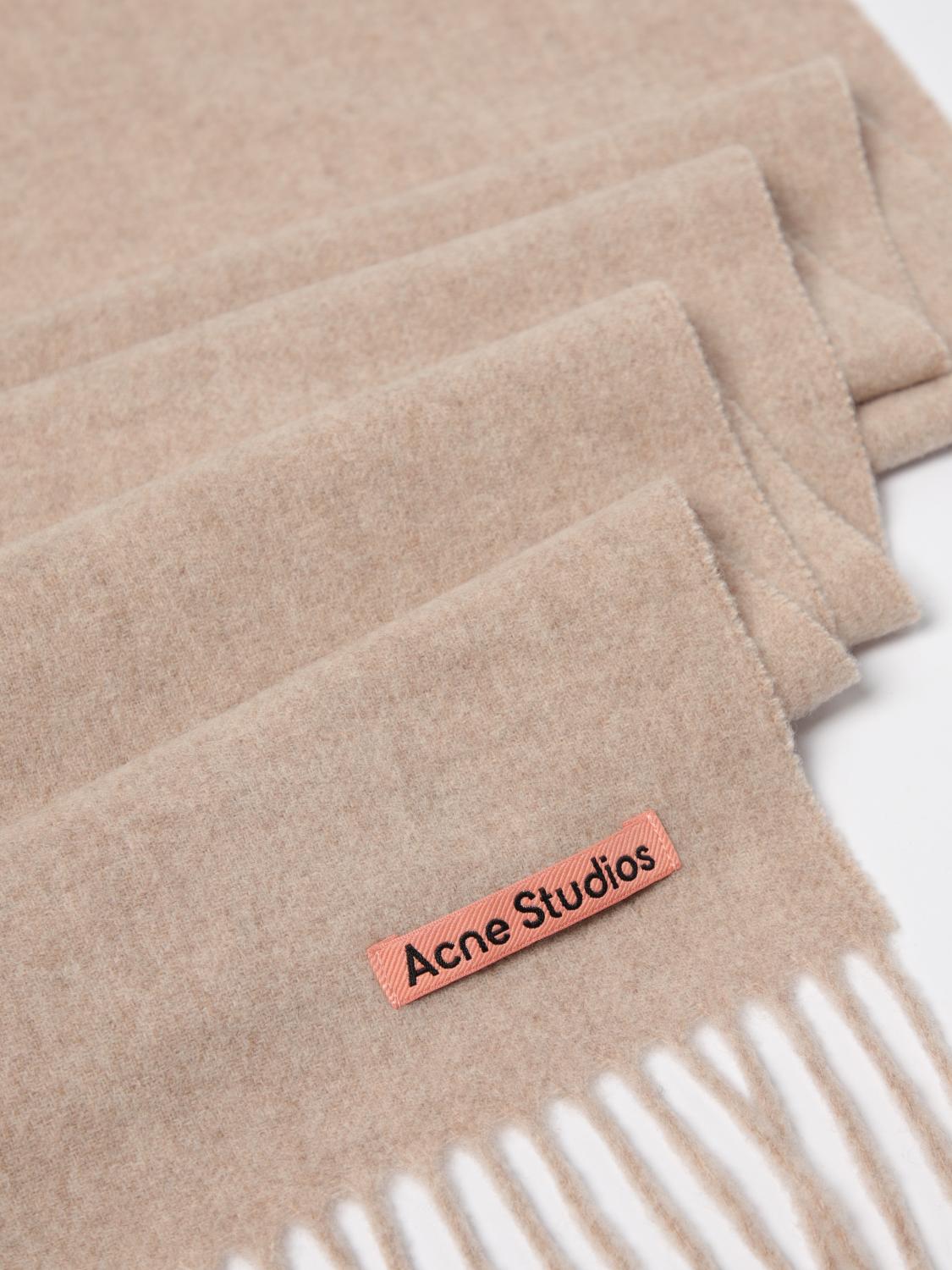 ACNE STUDIOS SCARF: Scarf men Acne Studios, Nude - Img 3