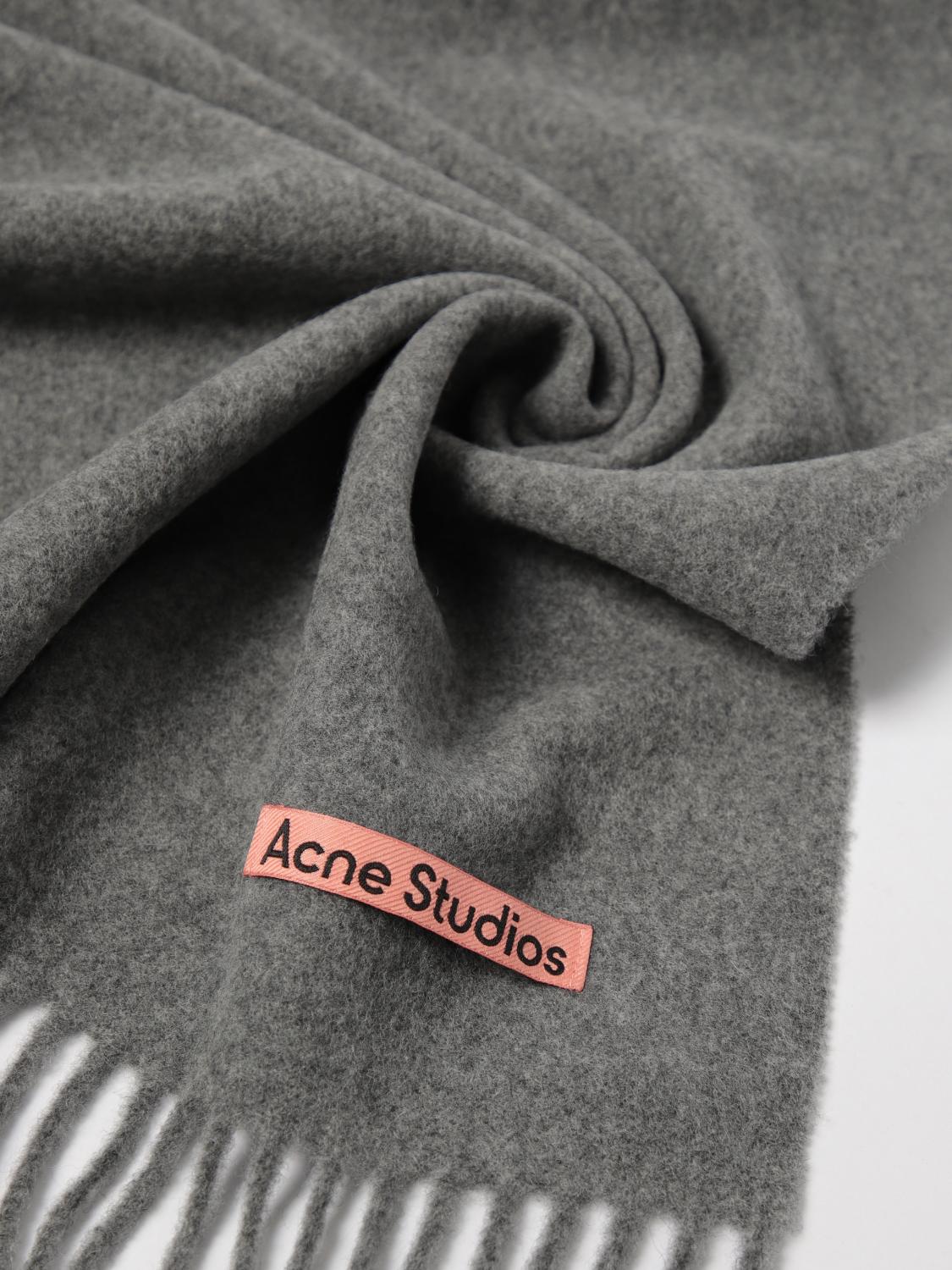 ACNE STUDIOS SCARF: Scarf men Acne Studios, Grey - Img 3