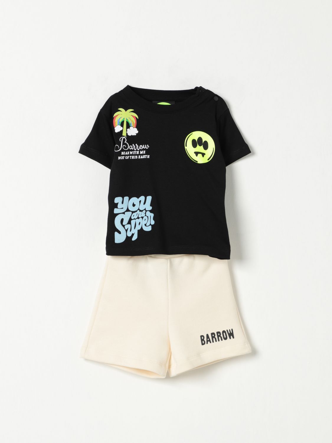 BARROW KIDS ROMPER: Romper kids Barrow Kids, Black - Img 1