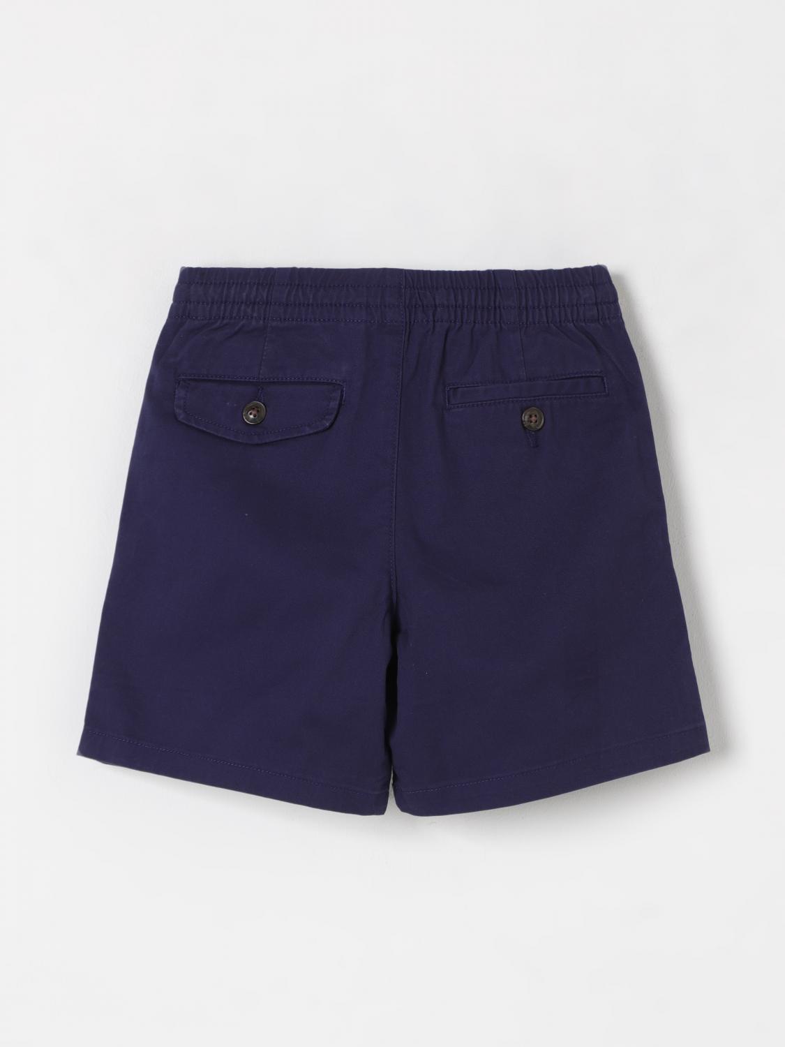 POLO RALPH LAUREN SHORTS: Pants kids Polo Ralph Lauren, Blue - Img 2