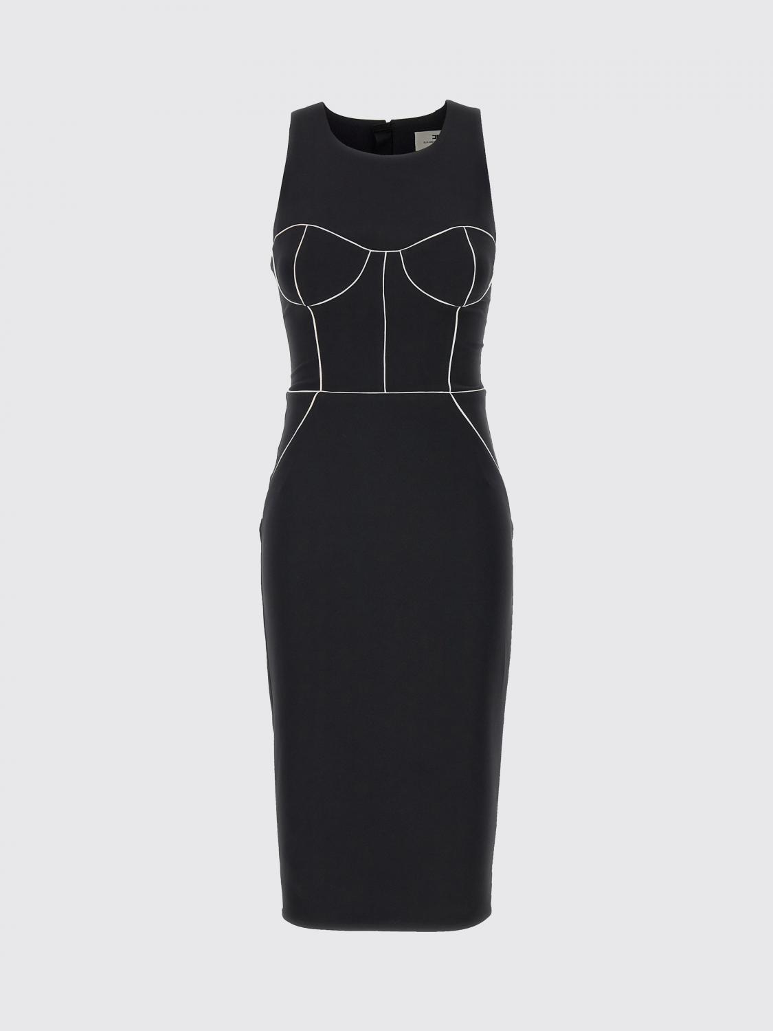 ELISABETTA FRANCHI VESTIDO: Vestido mujer Elisabetta Franchi, Blanco - Img 1