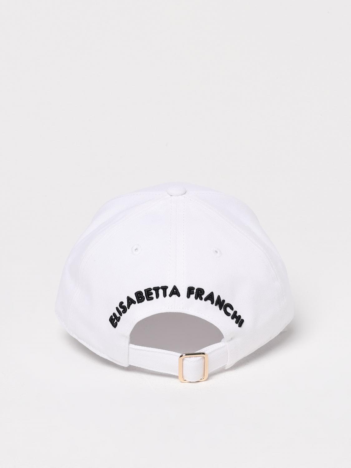 ELISABETTA FRANCHI HUT: Hut damen Elisabetta Franchi, Ivory - Img 3