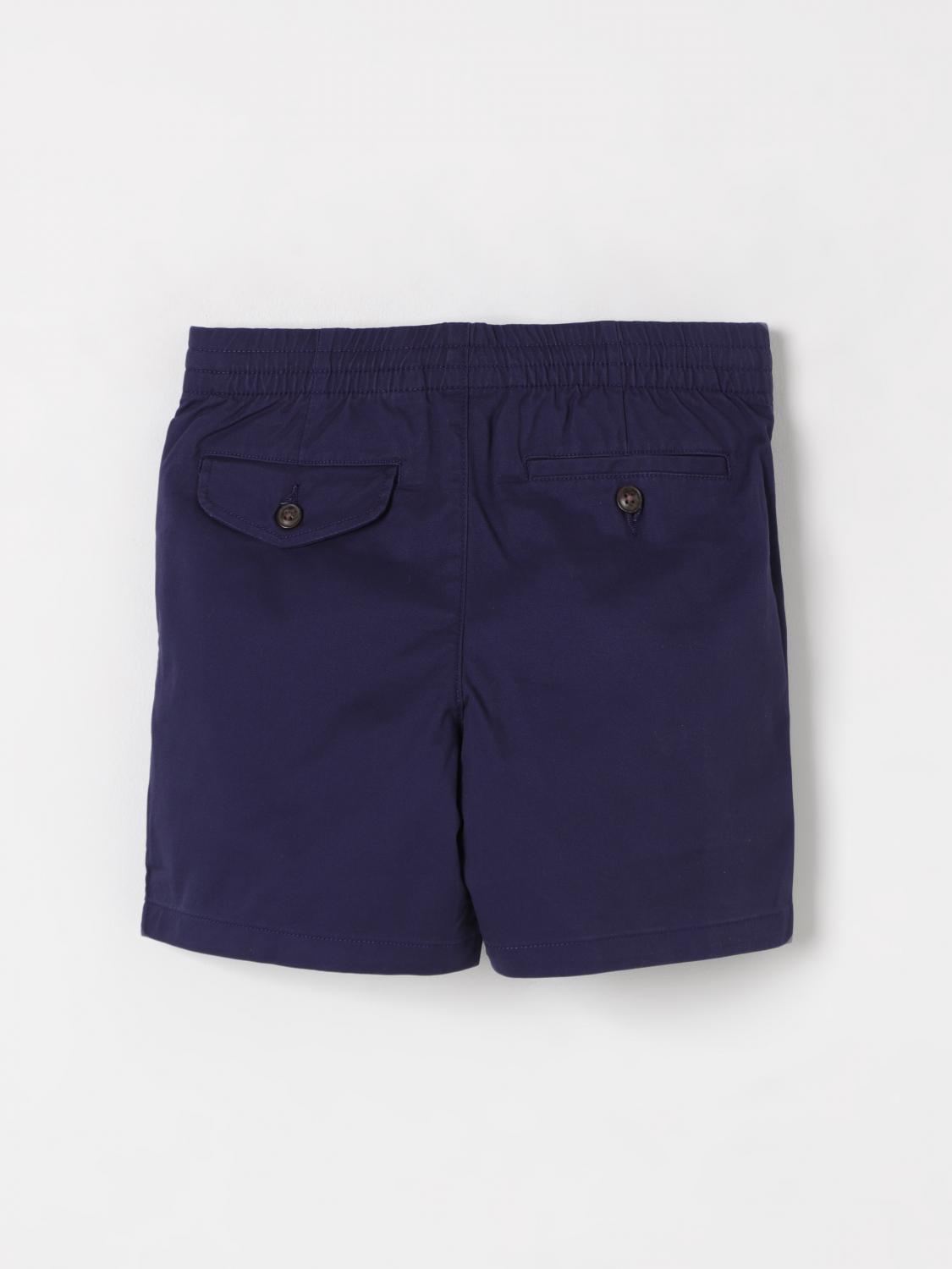 POLO RALPH LAUREN SHORTS: Pants kids Polo Ralph Lauren, Blue - Img 2