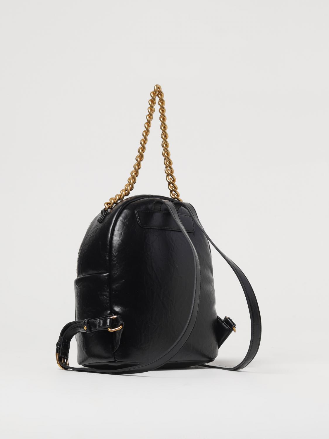 LIU JO ZAINO: Zaino Lapuffy Liu Jo in pelle sintetica bottalata , Nero - Img 2