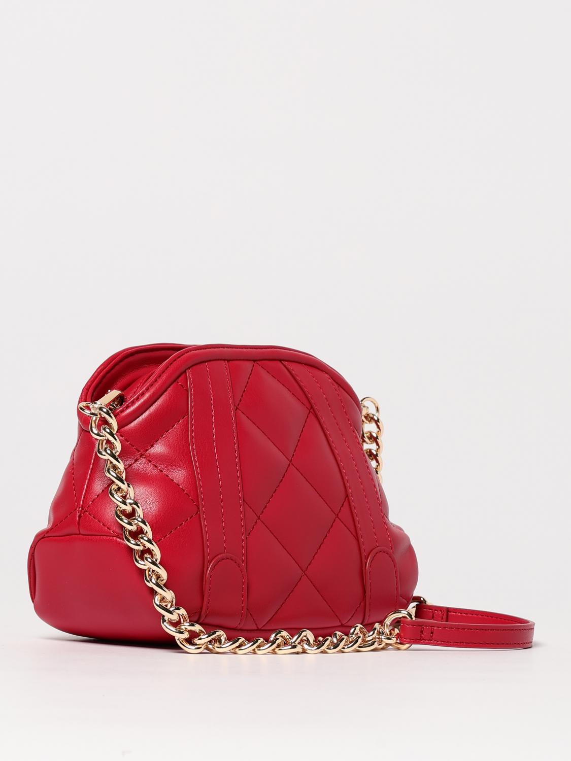 LIU JO BORSA MINI: Borsa a tracolla Kate Liu Jo in pelle sintetica matelassè , Rosso - Img 2
