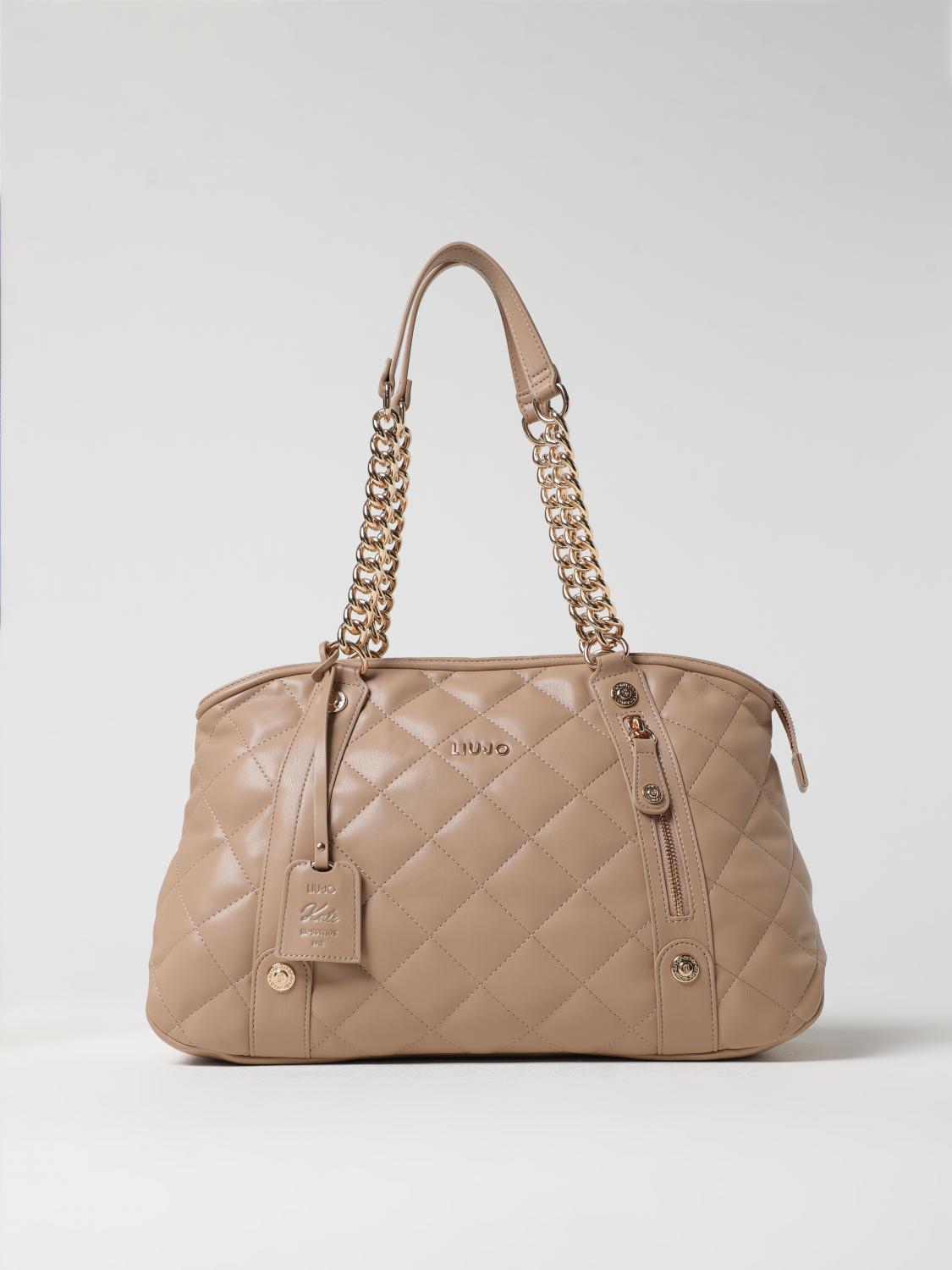 LIU JO BOLSO DE HOMBRO: Mochila mujer Liu Jo, Beige - Img 1